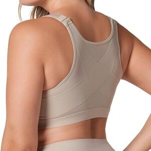Leonisa Multi-Functional-Posture Corrector Bra Wireless Front closure bra. R14B
